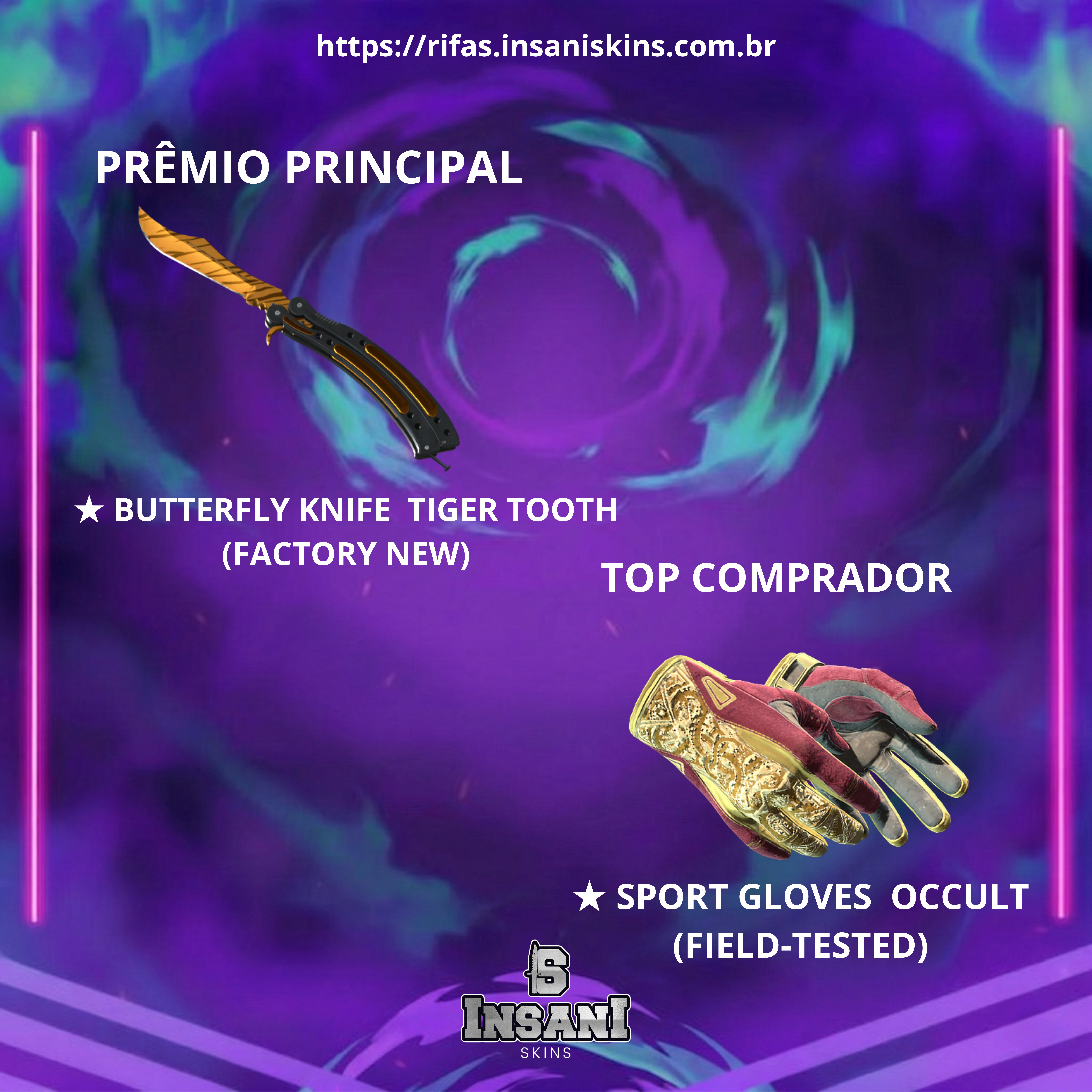 #12 - ★ Butterfly Knife | Tiger Tooth (Factory New) + TOP COMPRADOR